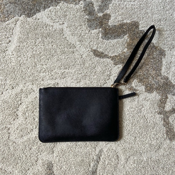 FREE WITH $15+ PURCHASE // Kate Spade // Wristlet // Black - Picture 5 of 6